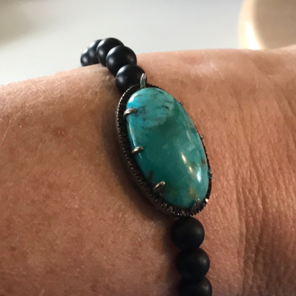 Authentic Large Turquoise Bracelet - image 4